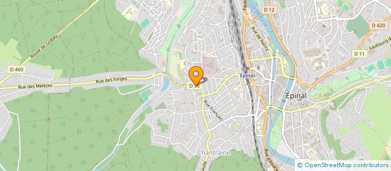 localisation de l'entreprise EXCELLIUM SECURITE SERVICES à EPINAL
