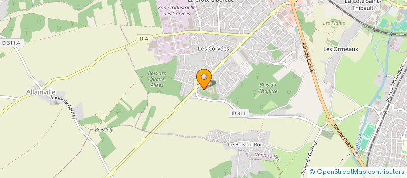 localisation de l'entreprise EXCELLIUM SERVICE à VERNOUILLET