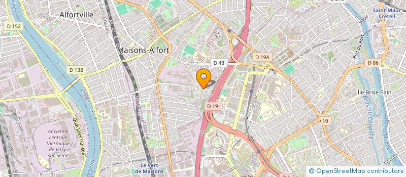 localisation de l'entreprise EXCELLYA FORMATION  MAISONS-ALFORT