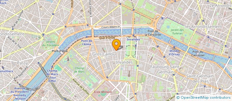 localisation de l'entreprise EXCELSIOR à PARIS
