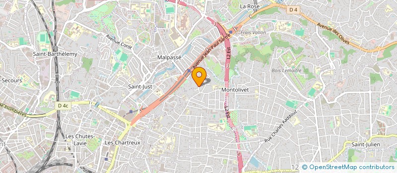 localisation de l'entreprise EXCELSIOR FORMATION CONSEIL  MARSEILLE