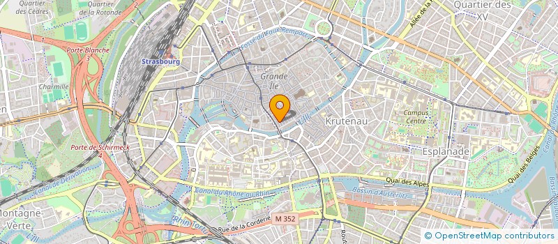 localisation de l'entreprise EXCELSIOR IMMO à STRASBOURG