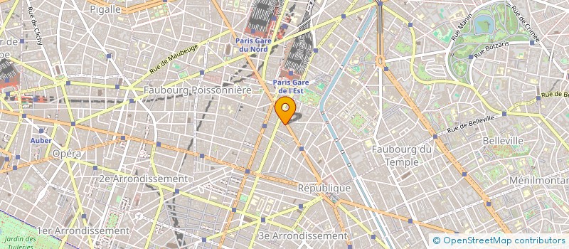 localisation de l'entreprise EXCELSIOR INDUSTRIEL à PARIS