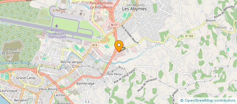 localisation de l'entreprise EXCELSIOR ORGANISATION à LES ABYMES