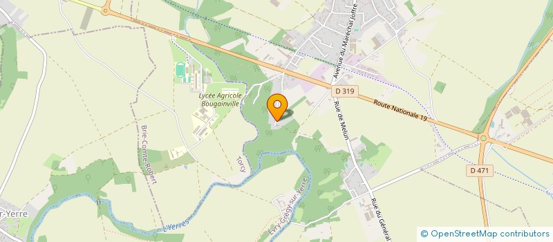 localisation de l'entreprise EXCELSIUM FRANCE  GRISY-SUISNES