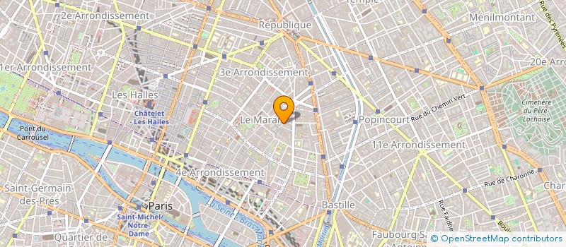 localisation de l'entreprise EXCELTEAM  PARIS