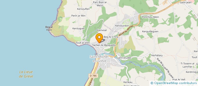 localisation de l'entreprise EXCELTIS PATRIMOINE  SAINT-MICHEL-EN-GREVE