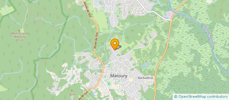 localisation de l'entreprise EXCELYAH  MATOURY