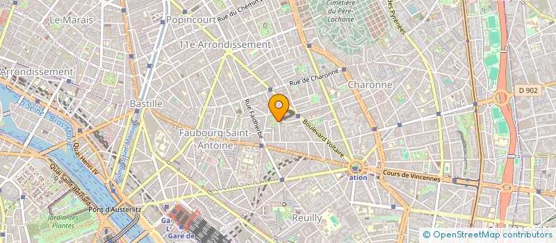 localisation de l'entreprise EXCEM  PARIS