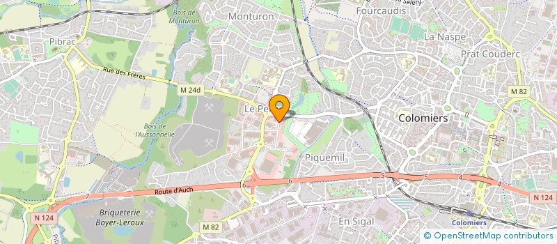 localisation de l'entreprise EXCENT FRANCE à COLOMIERS