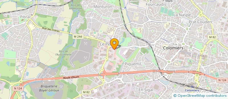 localisation de l'entreprise EXCENT TRAINING à COLOMIERS