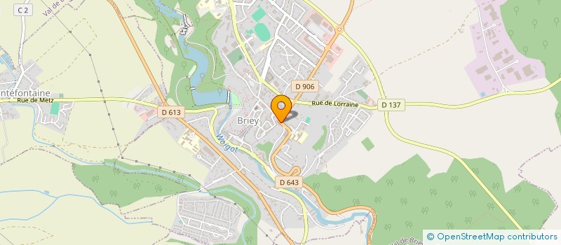 localisation de l'entreprise EXCEPTIO'LAINES à VAL DE BRIEY
