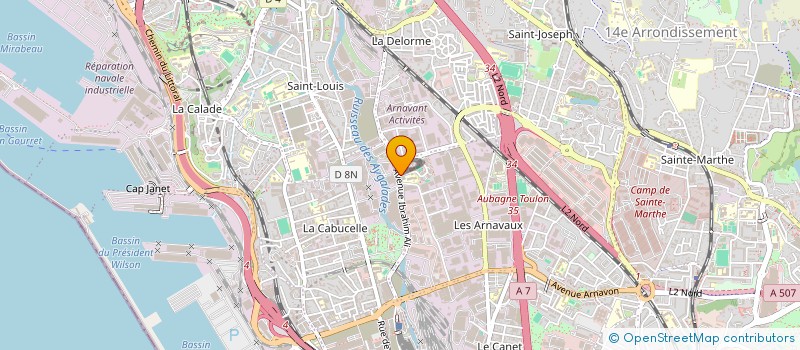 localisation de l'entreprise EXCEPTION'ELLES à MARSEILLE