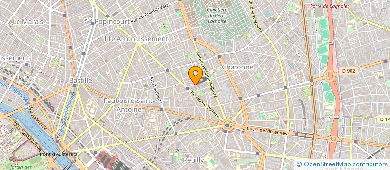 localisation de l'entreprise EXCEPTION FORGE à PARIS