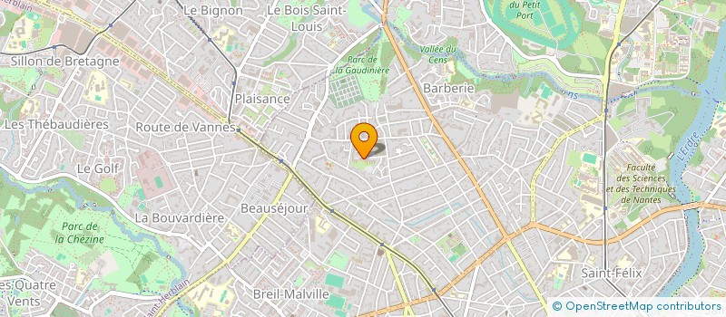 localisation de l'entreprise EXCES DE CHARME à NANTES