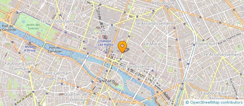 localisation de l'entreprise EXCHANGE COP à PARIS