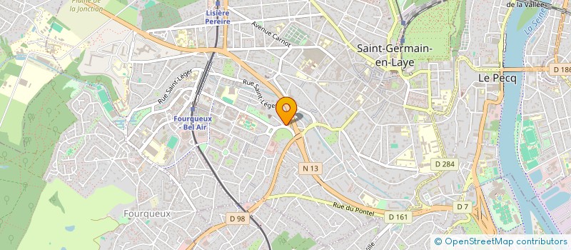 localisation de l'entreprise EXCIM CONSEIL  SAINT-GERMAIN-EN-LAYE