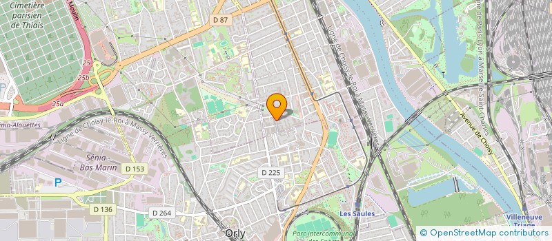localisation de l'entreprise EXCIPIT à CHOISY-LE-ROI