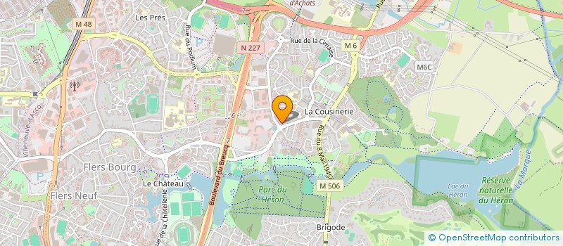 localisation de l'entreprise EXCLAM EXPERTISE ET CONSEIL à VILLENEUVE D ASCQ