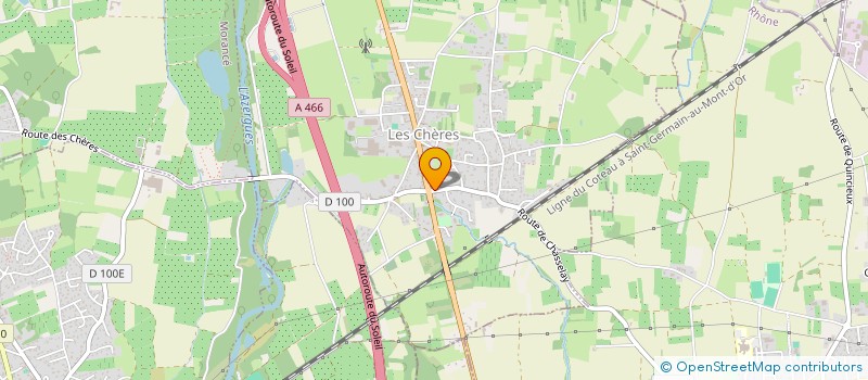 localisation de l'entreprise EXCLUDERE  LES CHERES