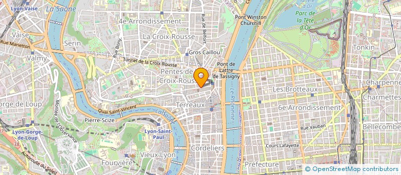 localisation de l'entreprise EXCLUSIF CLUB à LYON