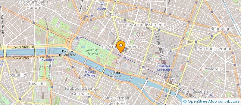 localisation de l'entreprise EXCLUSIF COMMUNICATION à PARIS