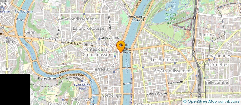localisation de l'entreprise EXCLUSIF PRODUCTION à LYON