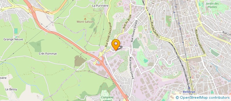 localisation de l'entreprise EXCLUSIV'CAR  42  SAINT-ETIENNE