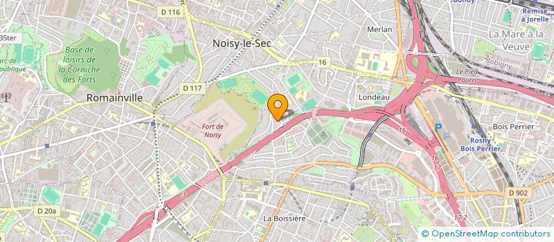 localisation de l'entreprise EXCLUSIVE BUSINESS SOLUTIONS  PARIS