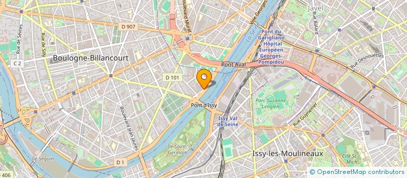 localisation de l'entreprise EXCLUSIVE CAPITAL à BOULOGNE-BILLANCOURT