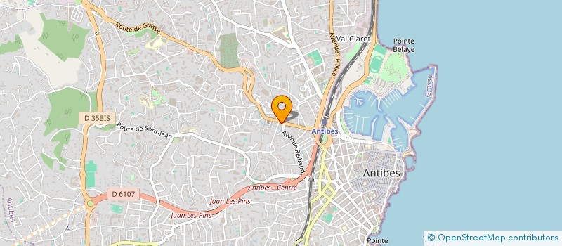 localisation de l'entreprise EXCLUSIVE CATERING à ANTIBES