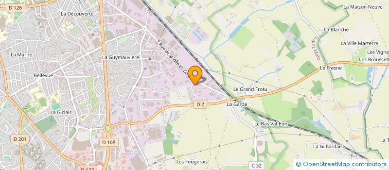 localisation de l'entreprise EXCLUSIVE MOTO  SAINT-MALO