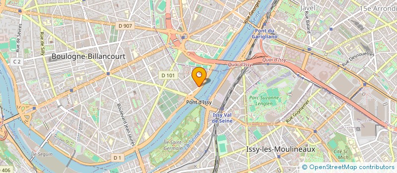 localisation de l'entreprise EXCLUSIVE NETWORKS CORPORATE  BOULOGNE-BILLANCOURT