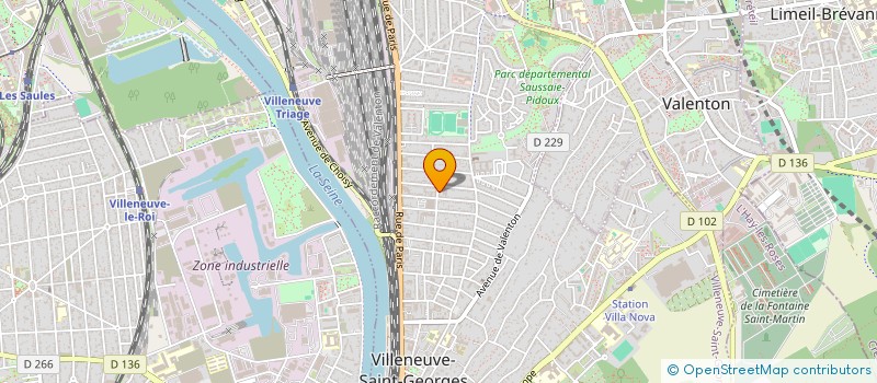 localisation de l'entreprise EXCLUSIVE-RESELL à VILLENEUVE-SAINT-GEORGES