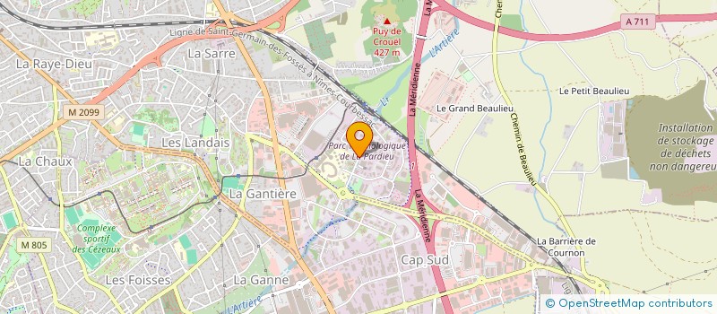 localisation de l'entreprise EXCO CF CONSULTING  CLERMONT-FERRAND