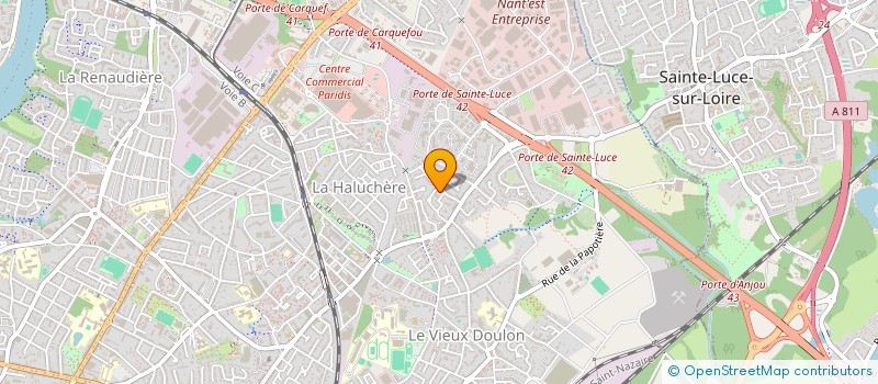 localisation de l'entreprise EXCO-LALO à NANTES