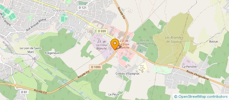 localisation de l'entreprise EXCO VALLIANCE CONSEILS à SOYAUX