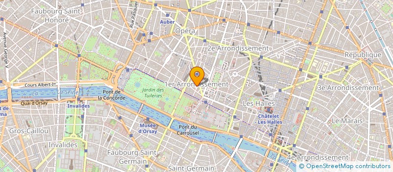localisation de l'entreprise EXCO VFA AUDIT à PARIS
