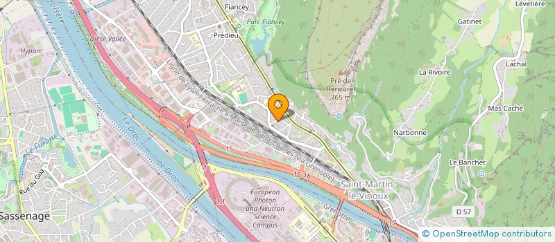 localisation de l'entreprise EXCOMM  SAINT-MARTIN-LE-VINOUX