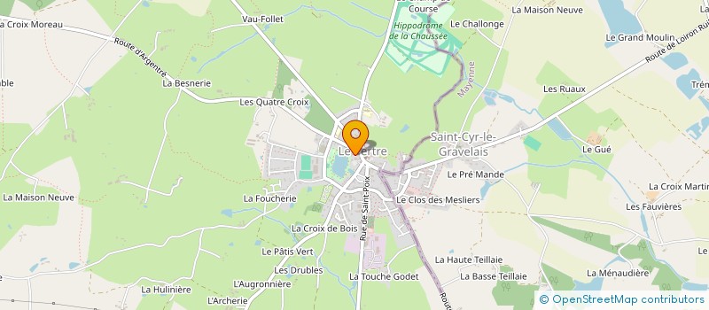 localisation de l'entreprise EXCOMSATEL  LE PERTRE