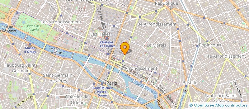 localisation de l'entreprise EXCOP IR  PARIS