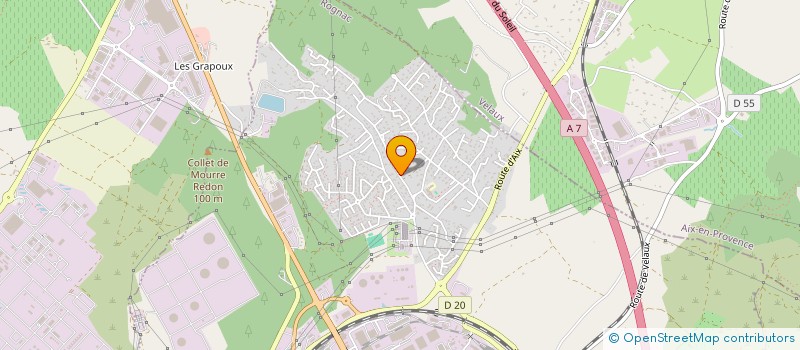 localisation de l'entreprise EXCURSIONS LOISIRS  ROGNAC