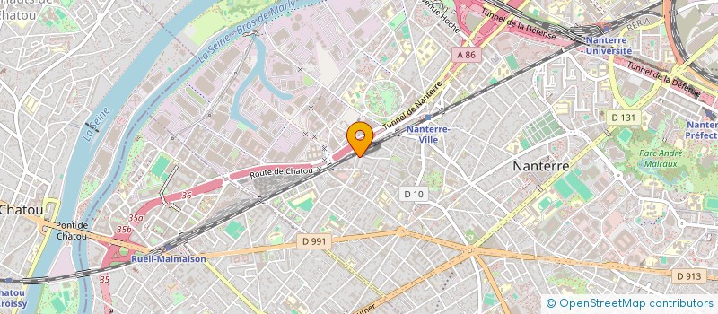 localisation de l'entreprise EXDATA CONSEIL à COLOMBES