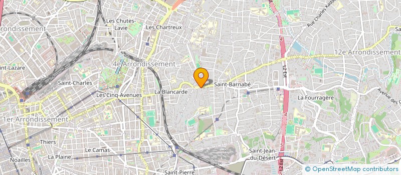 localisation de l'entreprise EXDUCERE à MARSEILLE