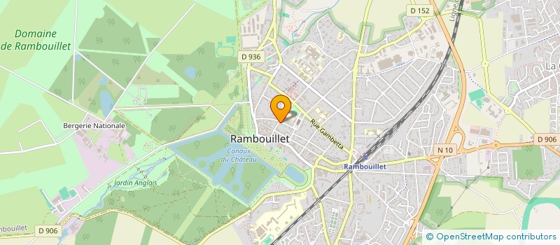 localisation de l'entreprise EXE-ARCHITECTEURS à RAMBOUILLET