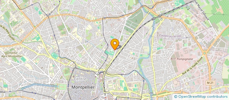 localisation de l'entreprise EXEBAT à MONTPELLIER