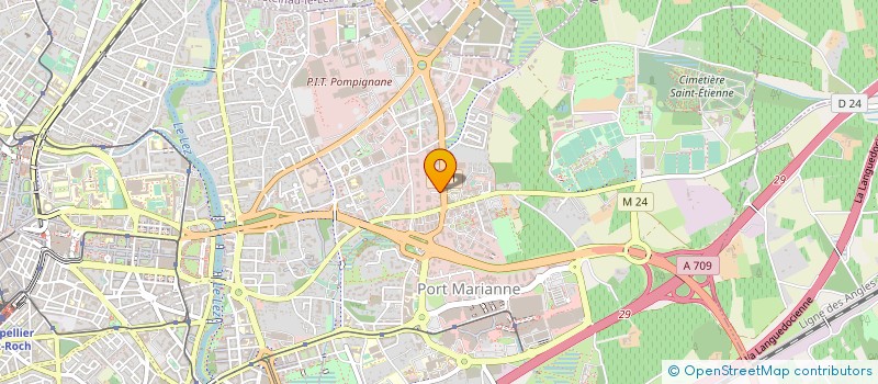 localisation de l'entreprise EXEC INFORMATIQUE à MONTPELLIER