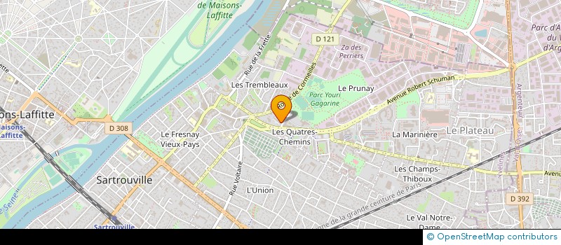 localisation de l'entreprise EXECO EXECUTIVE CONSULTING à PLAISIR