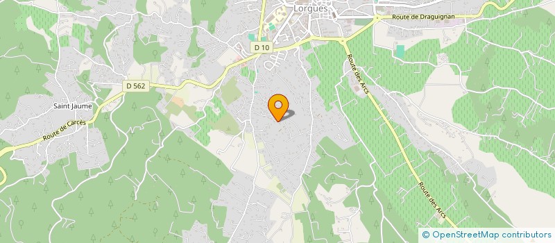 localisation de l'entreprise EXECUTIVE à LORGUES