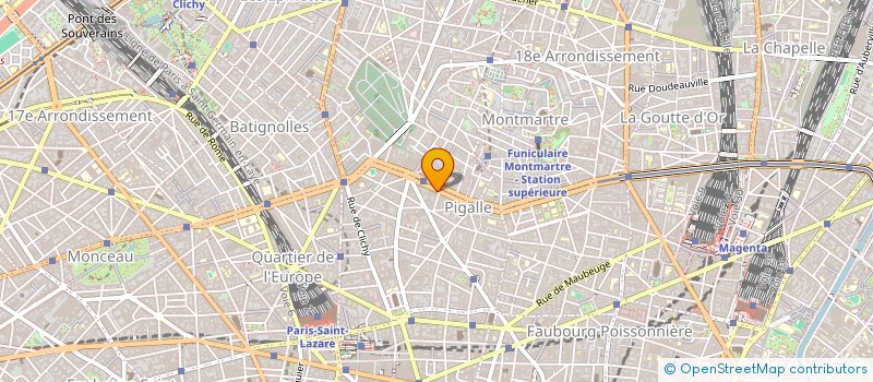 localisation de l'entreprise EXECUTIVE  PARIS